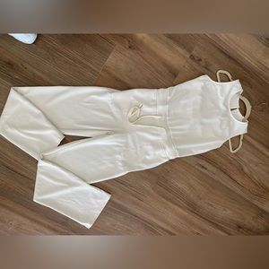 Air Essentials Jumpsuit in Ivory